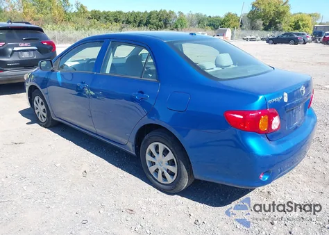 2009 Toyota Corolla Le из США, поврежденный, VIN JTDBL40E799041172